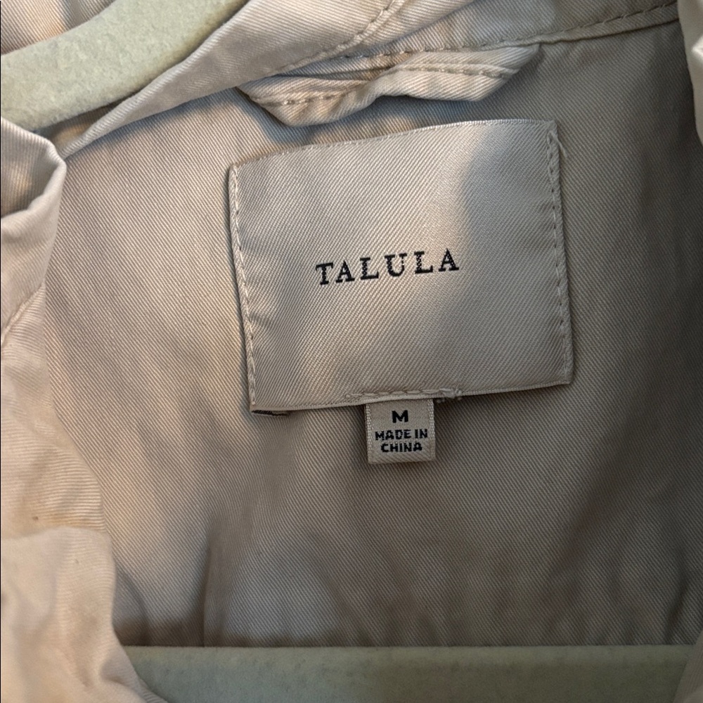 NWT Aritzia Talula Trooper Hooded Utility Jacket sz M medium - Picture 4 of 7